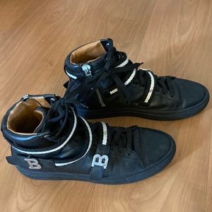 Black Bally Zip Up with Straps